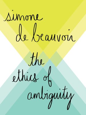 cover image of Ethics of Ambiguity